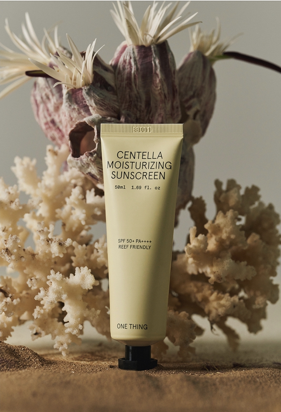Kem chống nắng rau má one thing centella moisturizing sunscreen spf50+ pa++++ 50ml