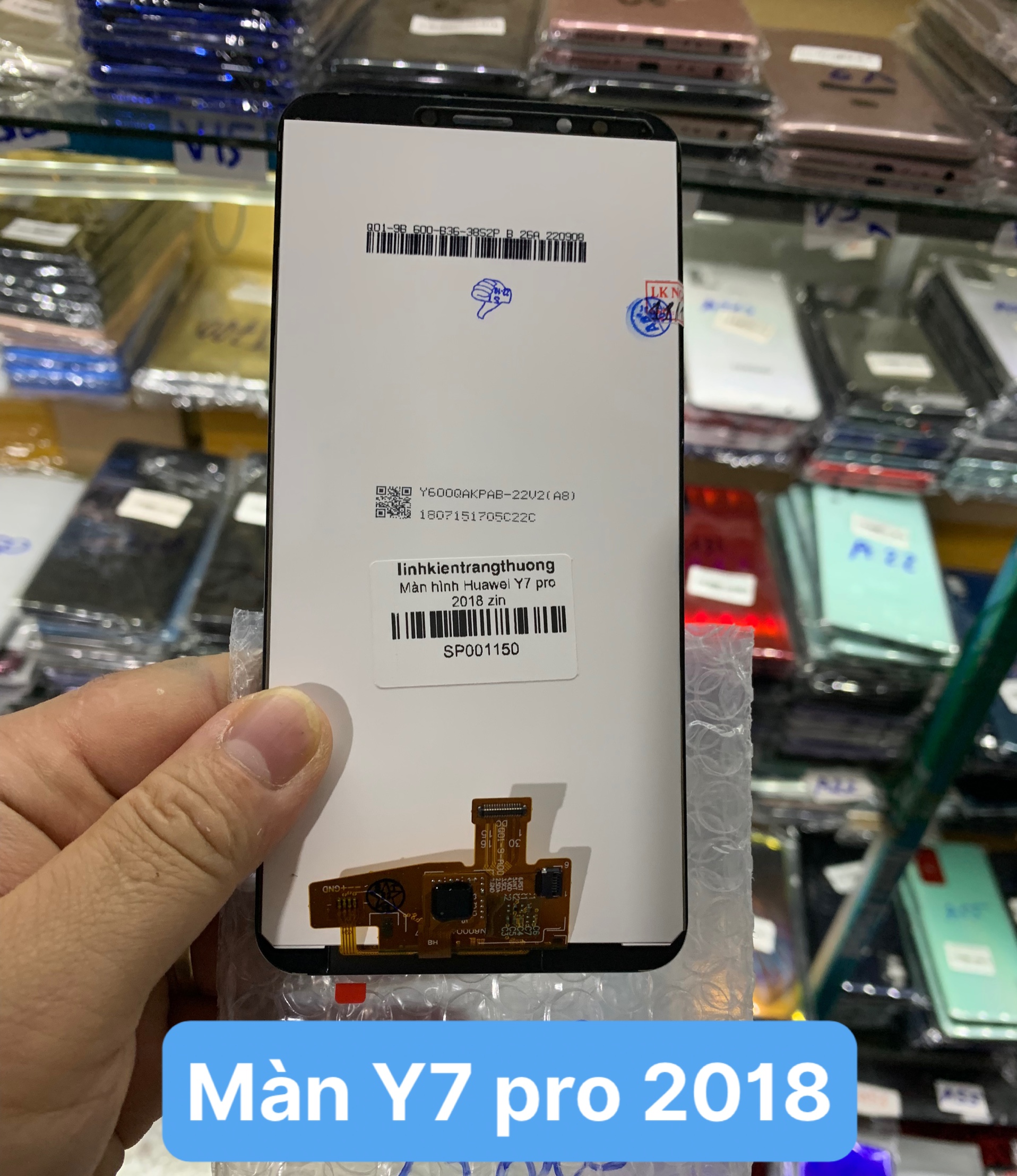 Màn hình huawei y7 pro 2018 zin hộp đã test ok