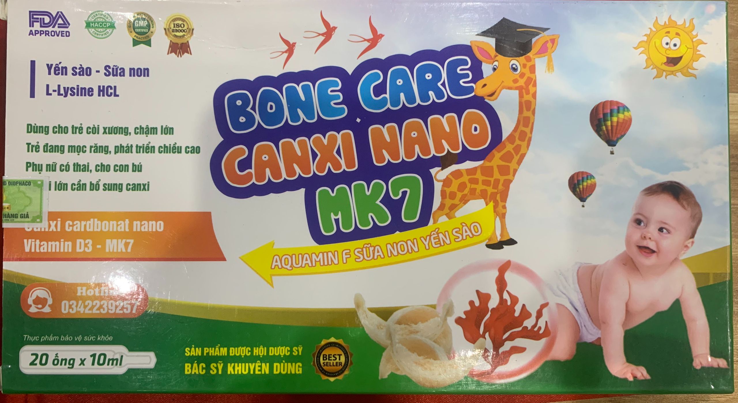 Caxi nano sữa non yến sào