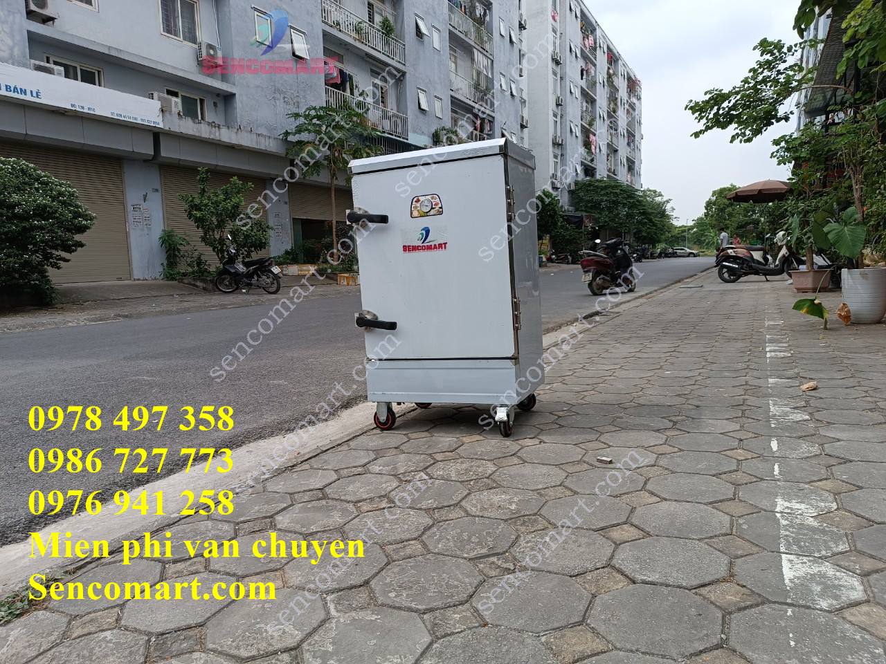 TỦ HẤP CHÍN BÁNH BAO CHÍNH HÃNG SENCOMART