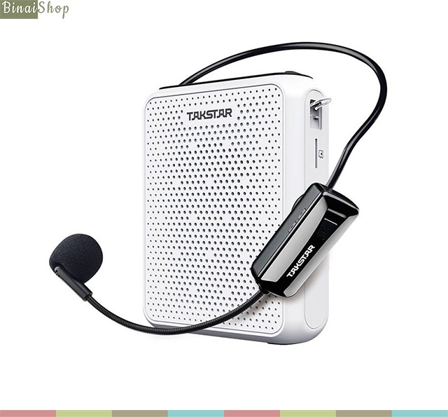 Máy trợ giảng không dây uhf takstar e300w