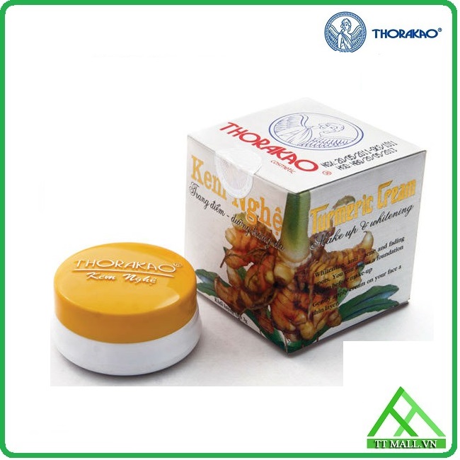 Kem Nghệ Trang Điểm Dưỡng Trắng Da Thorakao 3G