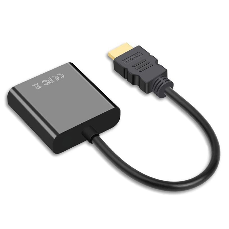 Cáp Chuyển Đổi HDMI sang VGA HD 1080P,Bộ Chuyển Đổi HDMI sang VGA cho Laptop/PC/PS4/TV/Máy Chiếu