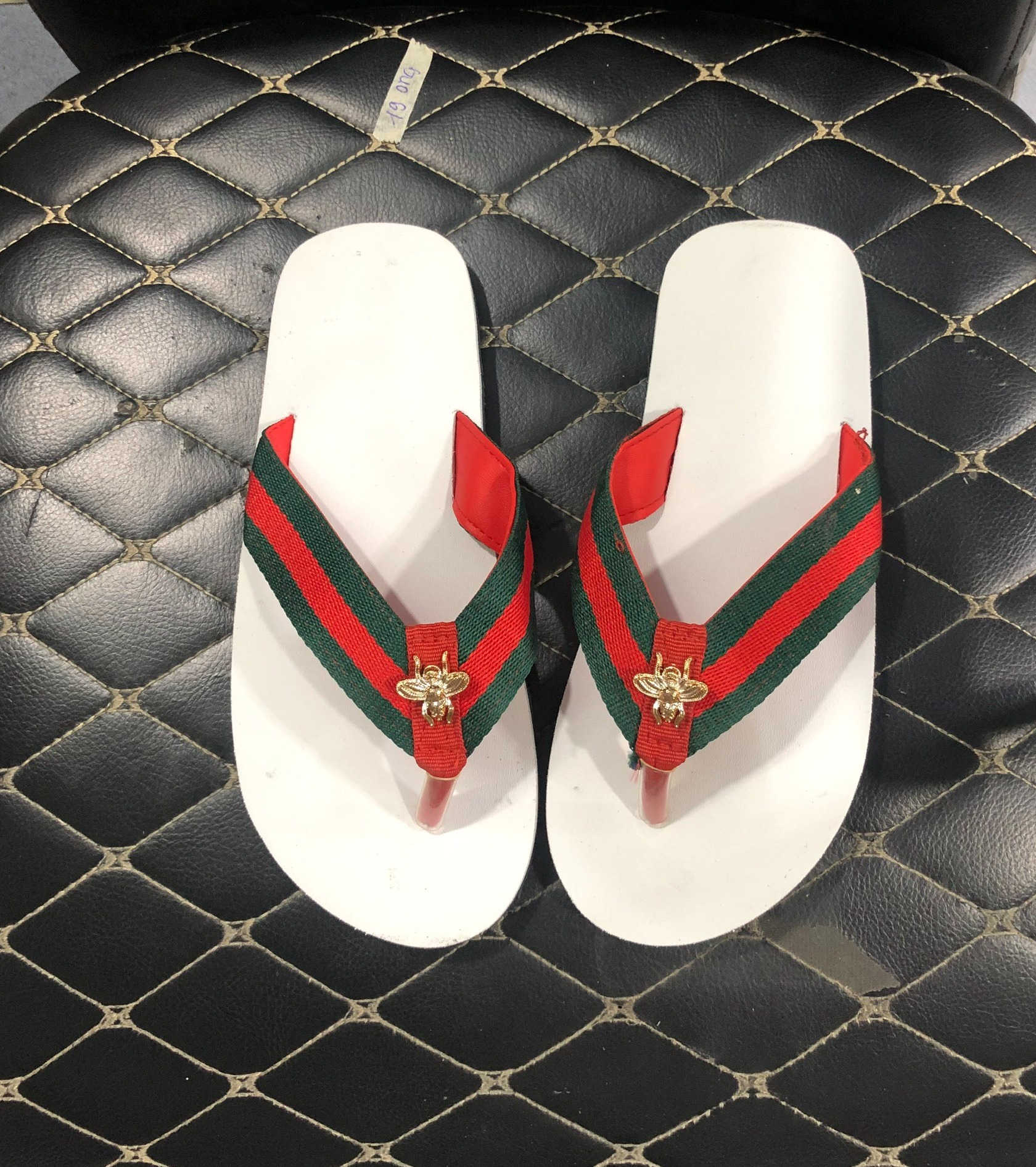 [FREESHIP + HOÀN TIỀN 50K] dép kẹp nam nữ đế trắng quai dù sandal đồng nai