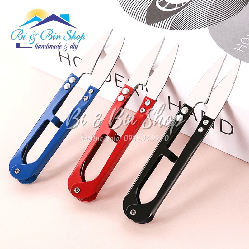 Kéo Bấm Cắt Chỉ Loại Thông Dụng Thường Dùng Trong May Mặc, Thêu Thùa, Làm Thủ Công