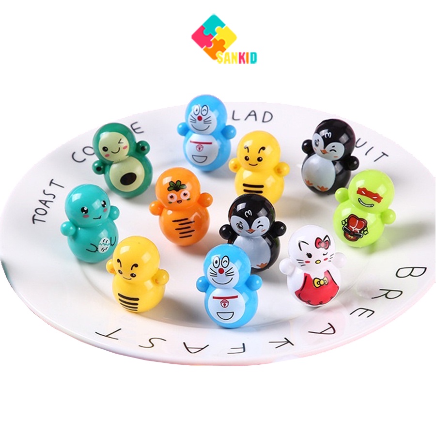 Lật đật mini cho bé siêu dễ thương nhiều phân loại, giao mẫu ngẫu nhiên