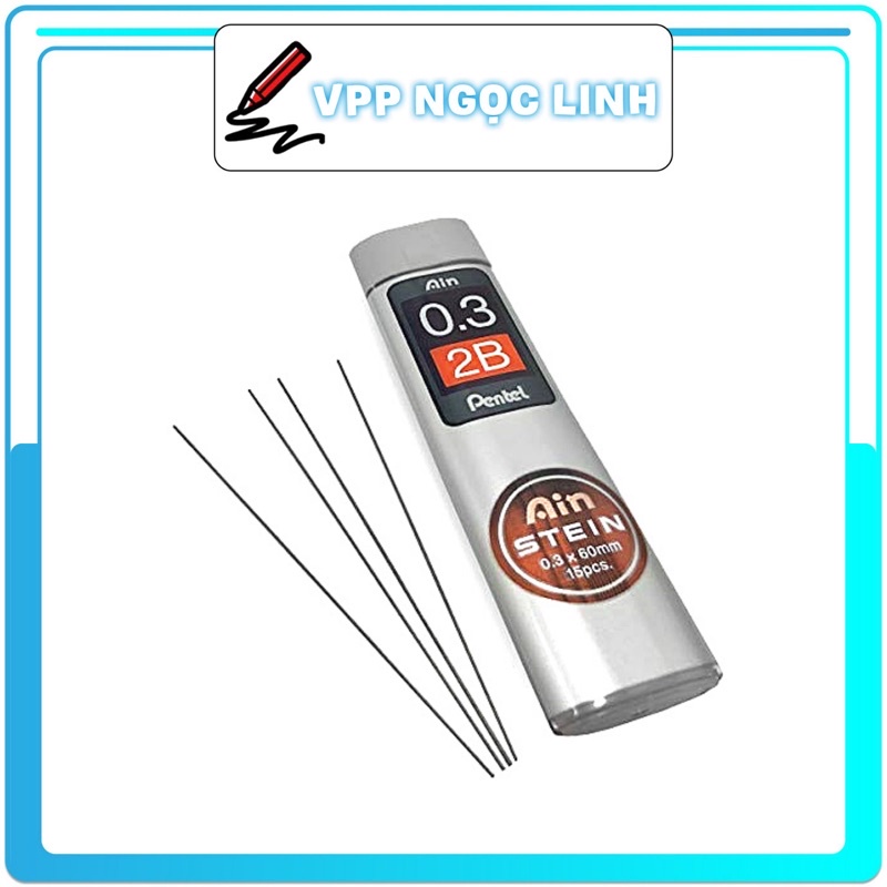 Ruột chì kim 0.3mm pentel ainstein c273-2b