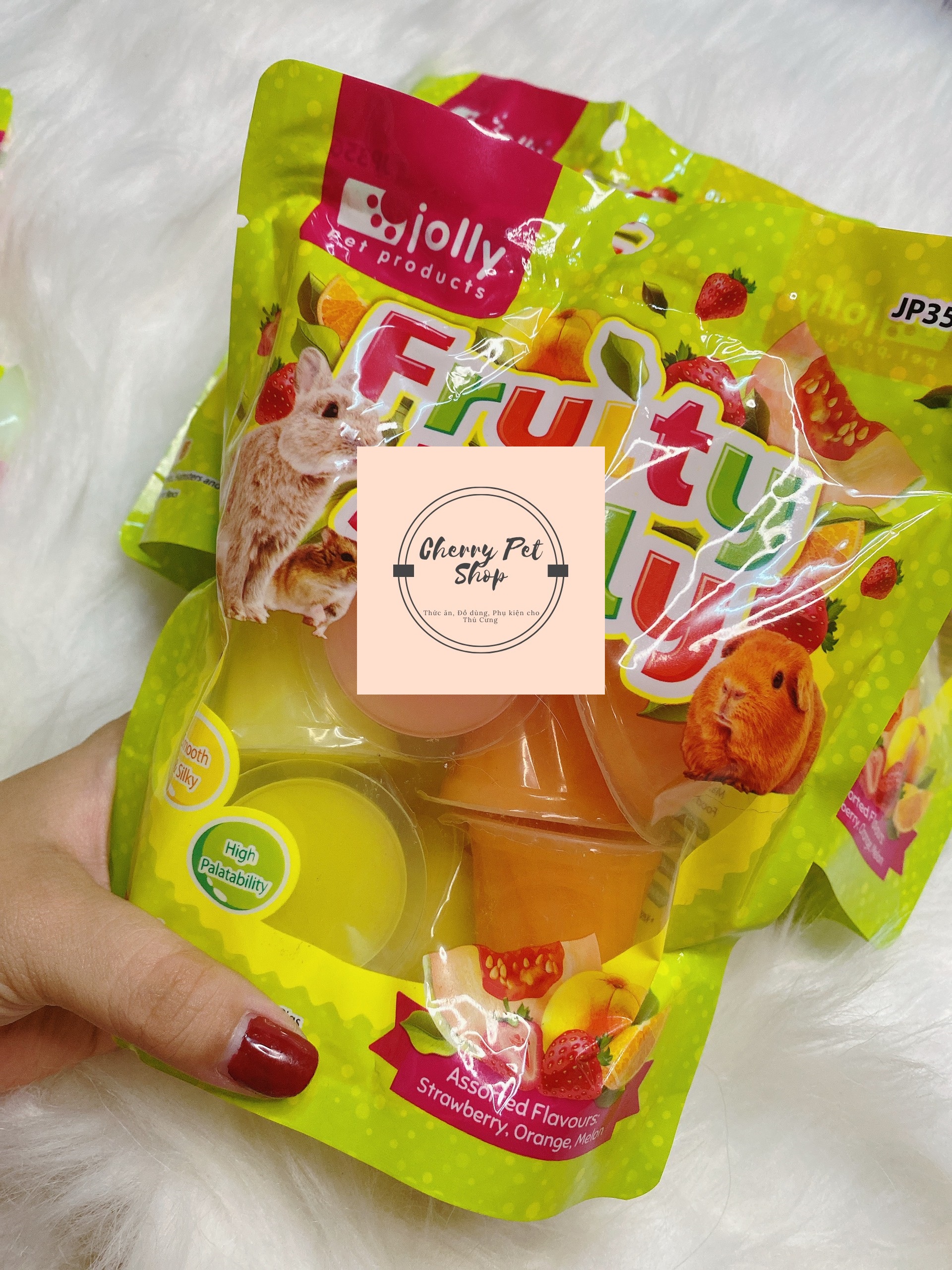 Thạch Trái Cây Jolly Cho Hamster Gói 9 viên