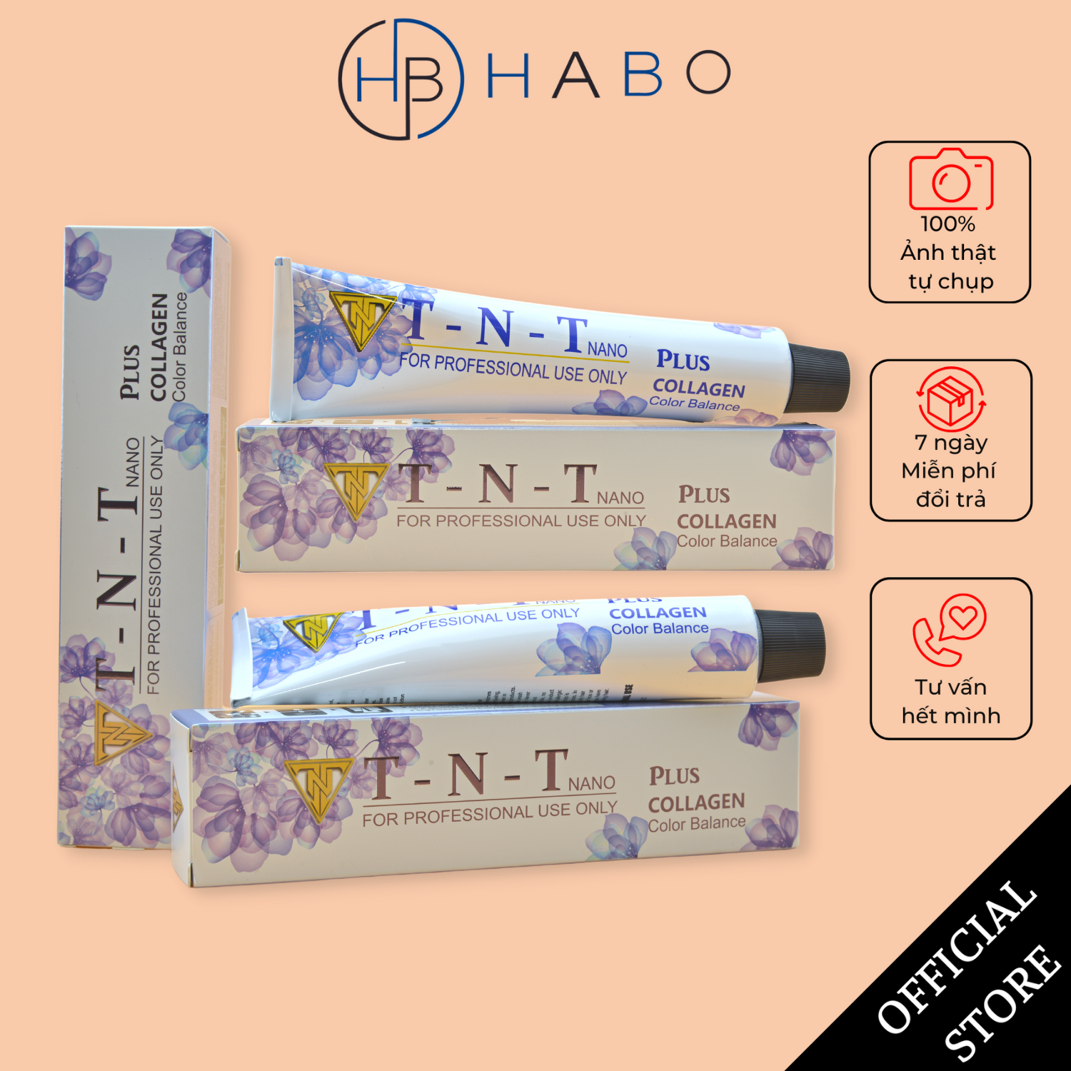 Thuốc bóc đen tóc, thuốc bóc đỏ, bóc đen, bóc đỏ, bóc màu tóc, thuốc nhuộm tóc TNT Plus 100ml