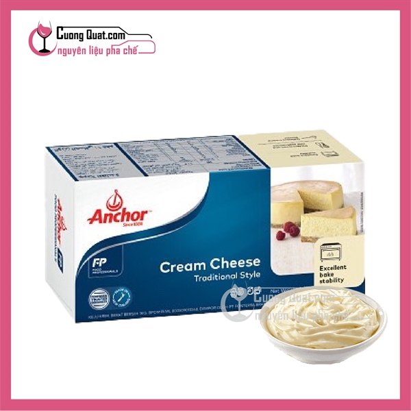 (Cold Goods) Whipping Anchor 1 Liter / Anchor Cream Cheese 1kg - Express Delivery Only to Hcm