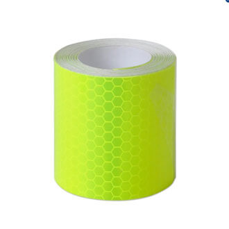 Phản quang dán xe màu vàng 300cm x 5cm