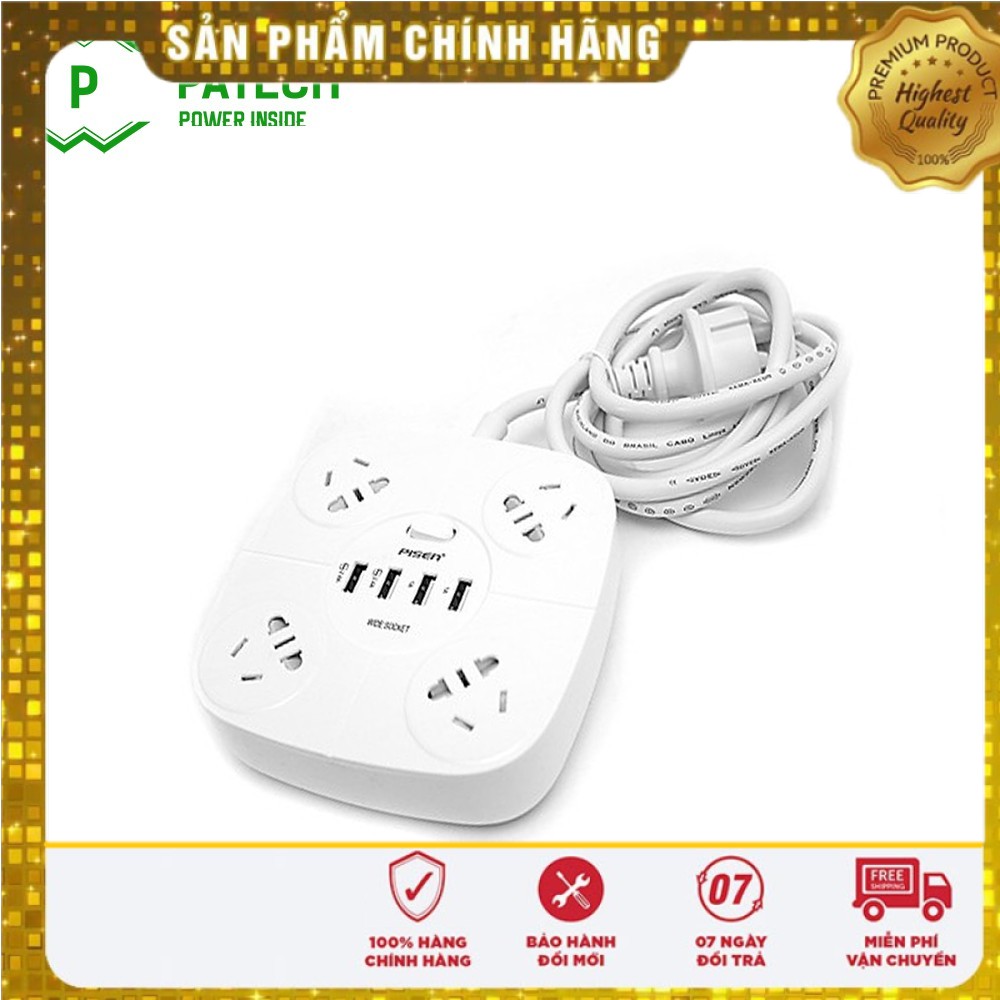 Ổ cắm điện pisen ky-44 - hàng chính hãng