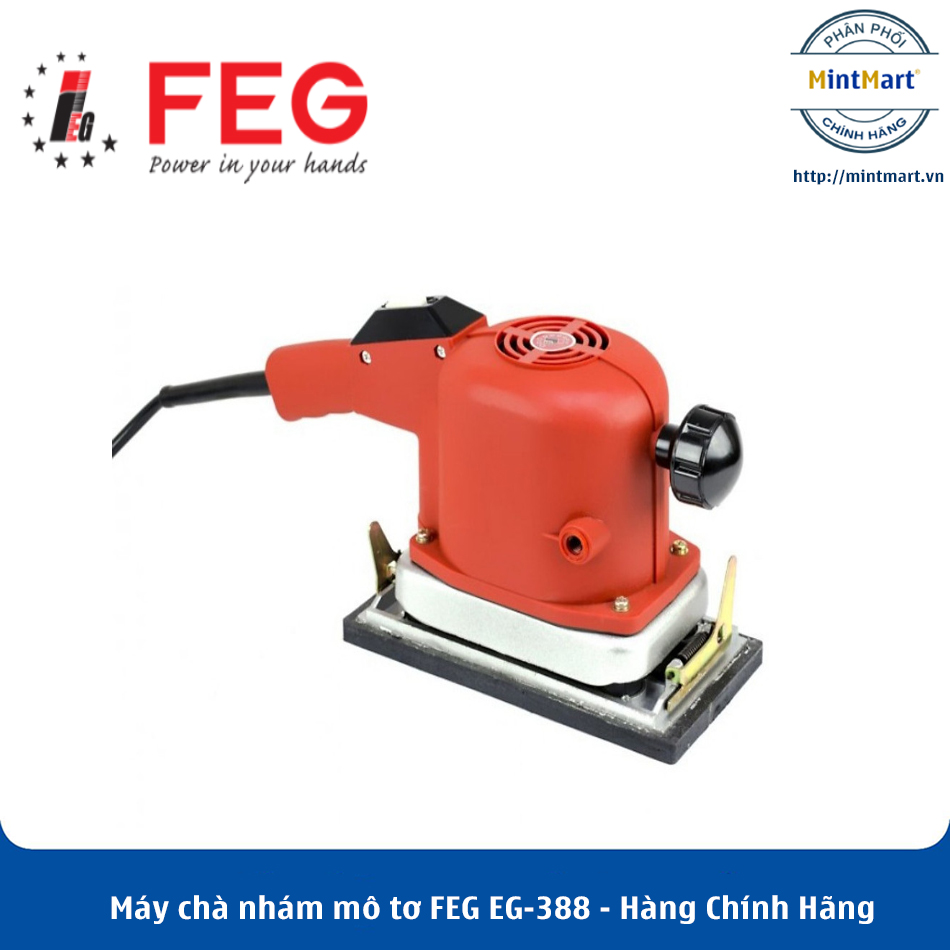 Máy chà nhám mô tơ feg eg-388 - hàng chính hãng