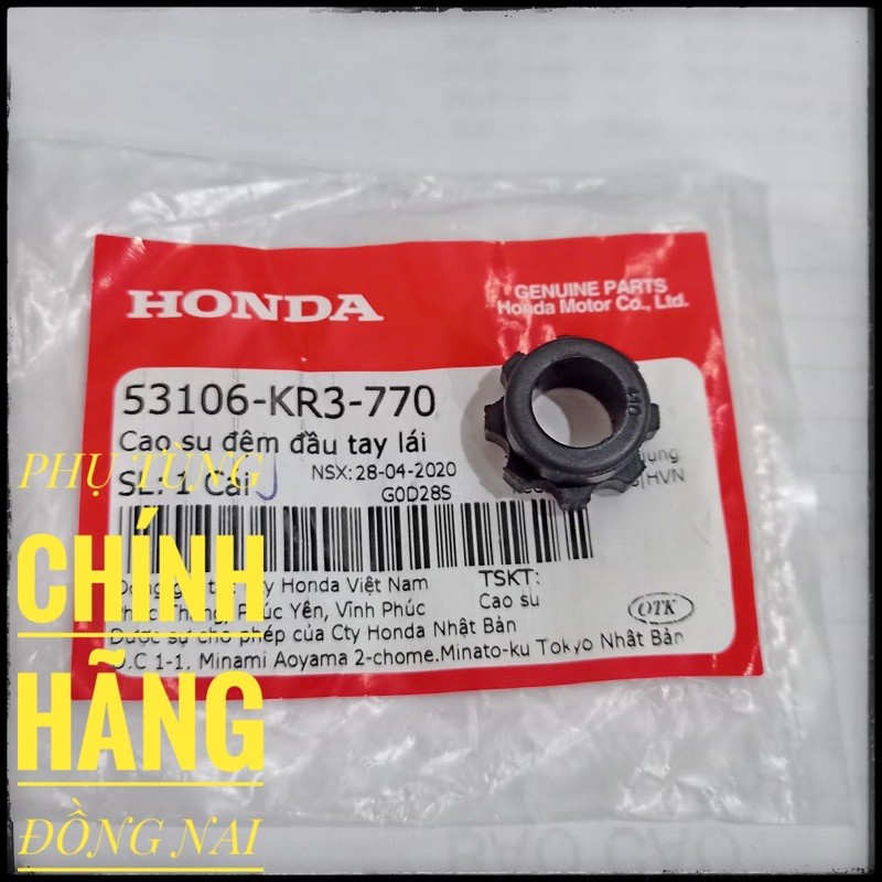 Cao su đệm đầu tay lái/ cao su bắt gù tay lái zin chính hãng honda