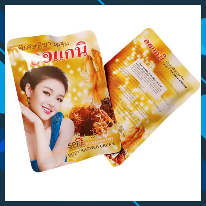 Tắm trắng khô siêu trắng thái lan - nhân sâm