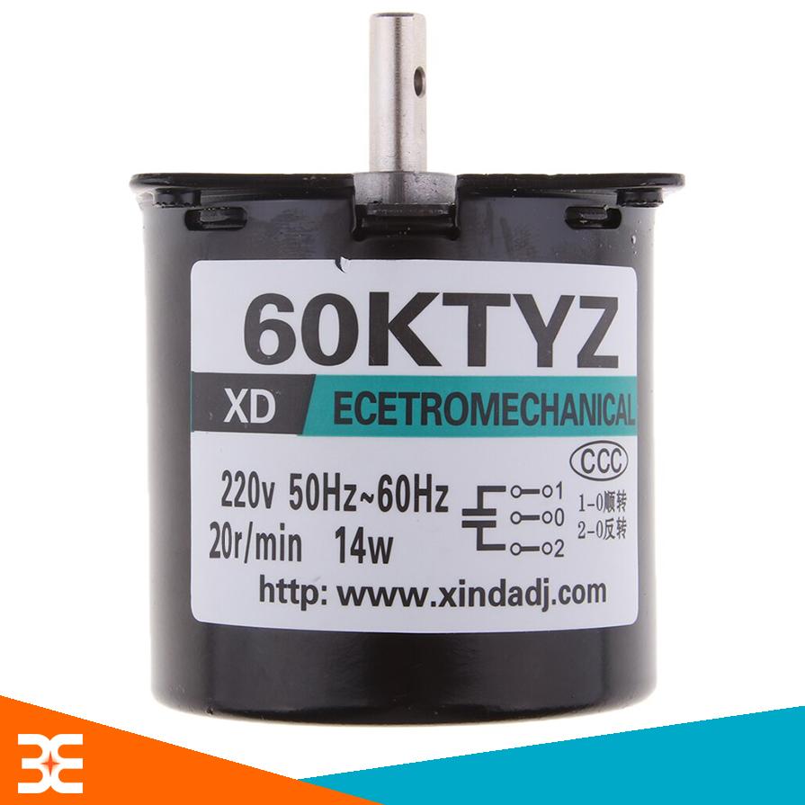 Động cơ giảm tốc 60ktyz 220vac 14w