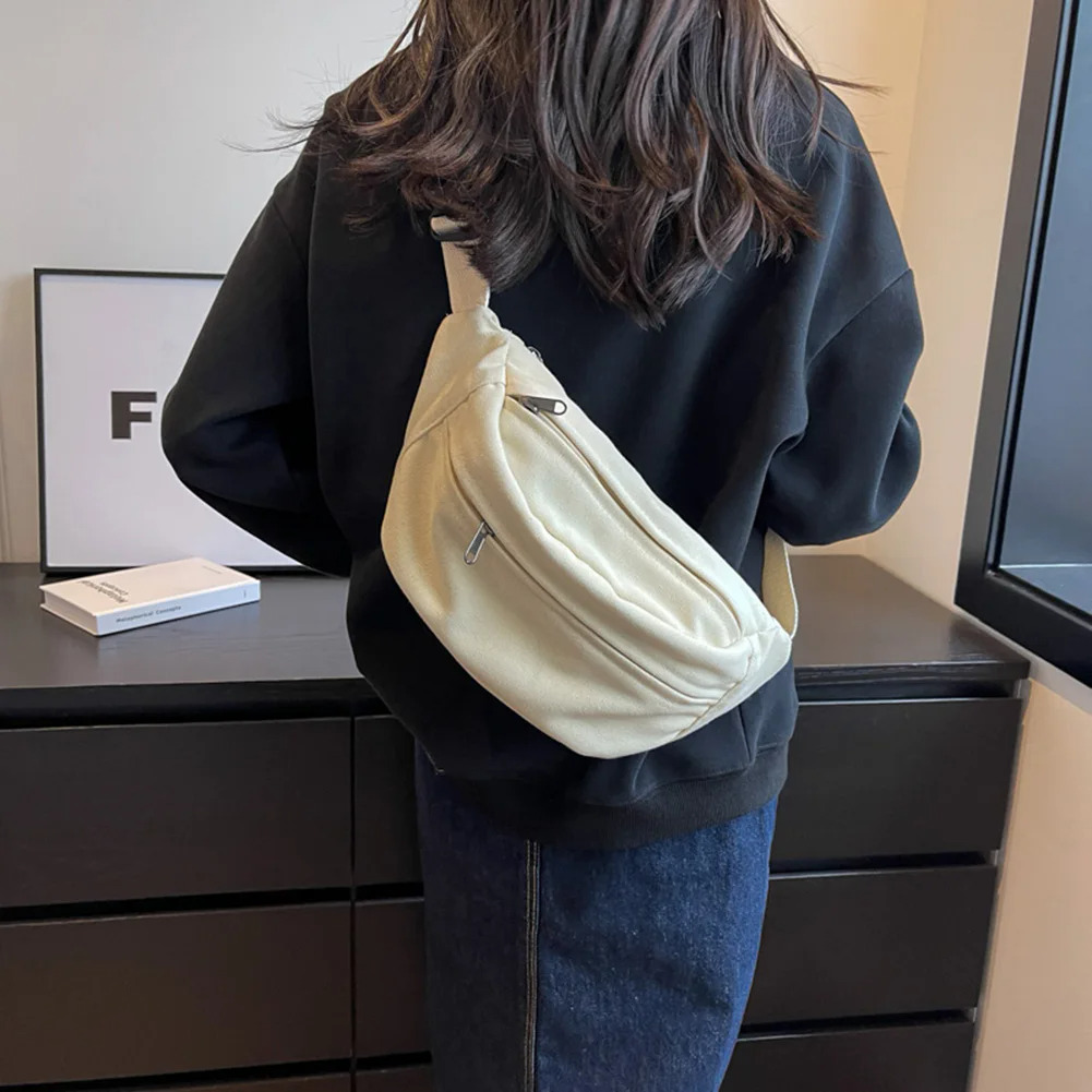 Hợp thời trang Ngực Túi cho phụ nữ Sling Crossbody Túi hip hop vành đai túi túi xách đường phố Fanny gói rắn màu thể thao ngoài trời Túi 2023