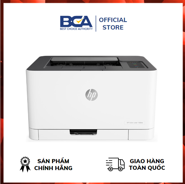 Máy in laser màu HP Color Laser 150nw 4ZB95A kết nối wifi/ khổ A4/ bảo hành chính hãng 12 tháng