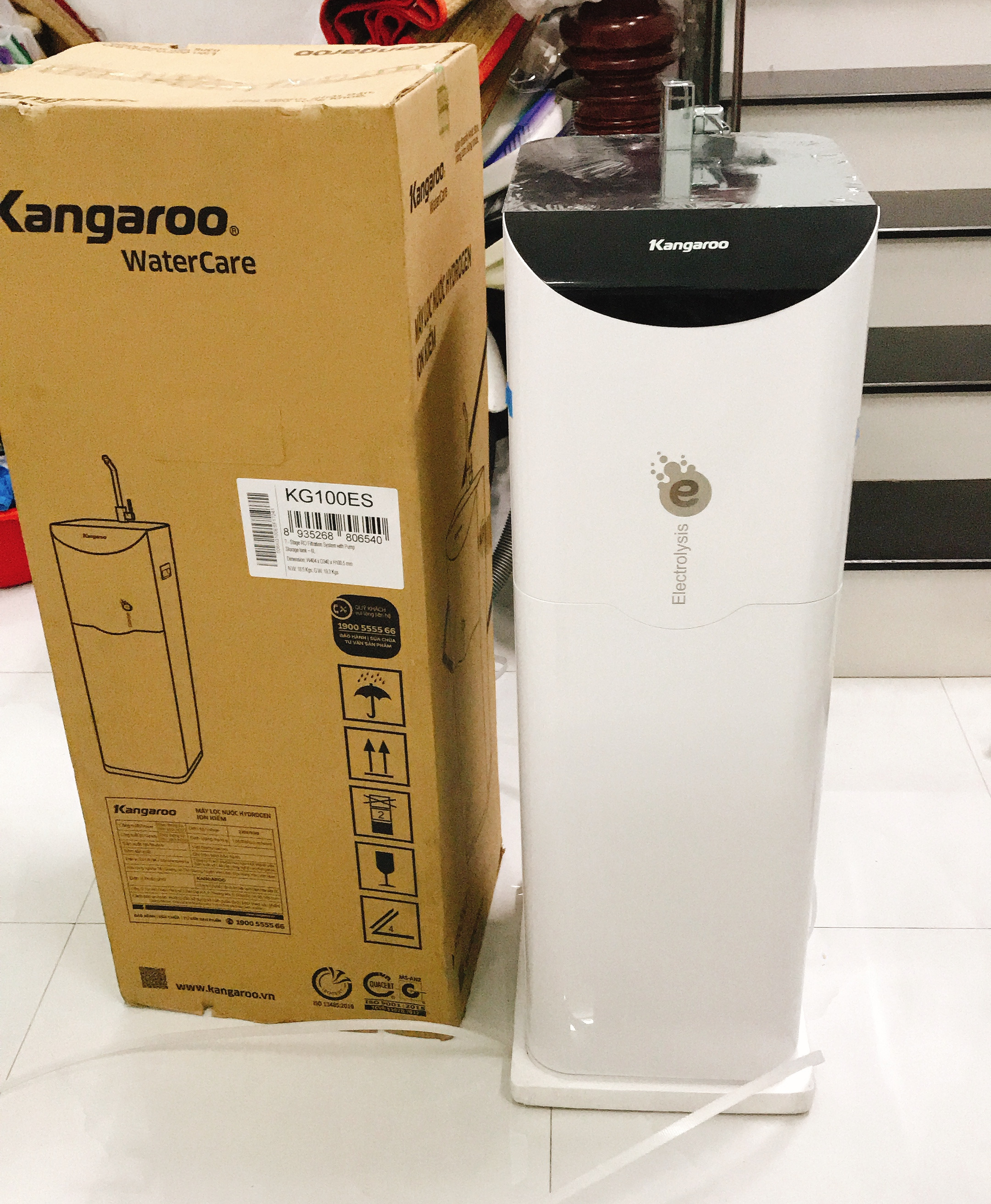 Máy lọc nước kangaroo kg100es
