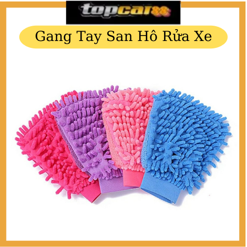 Bao tay lau rửa xe cho ô tô - Găng tay rửa xe máy, ô tô, lau dọn nội thất