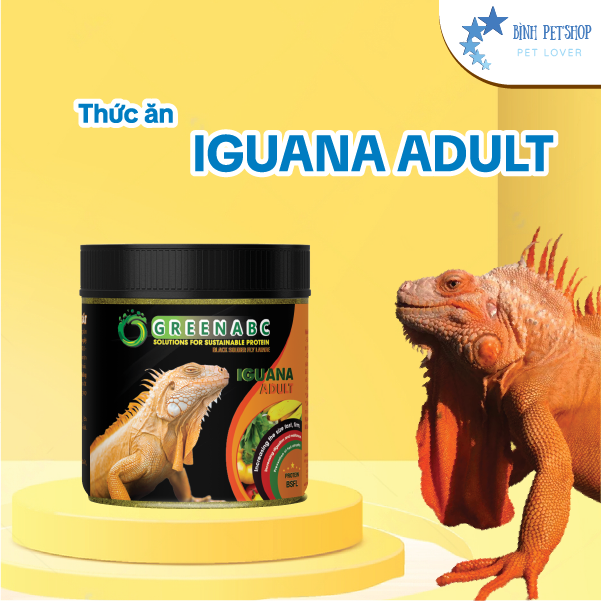 Thức ăn cho Iguana Trưởng Thành - Rồng Nam Mỹ Trưởng Thành
