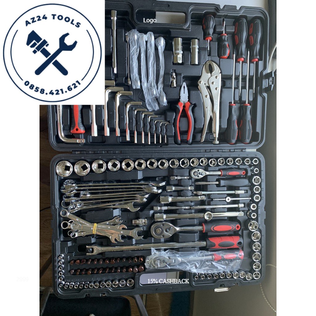 Bộ dụng cụ cầm tay 150 chi tiết satagood