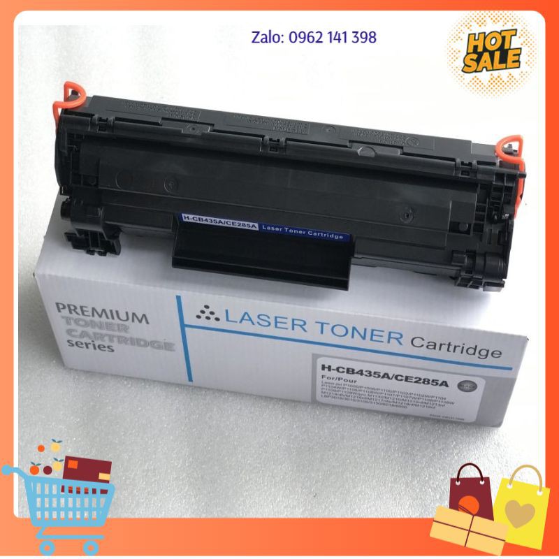 Hộp mực máy in 35a/85a cho máy hp m1132 m125 m127,1005 1006,canon 6030 3050