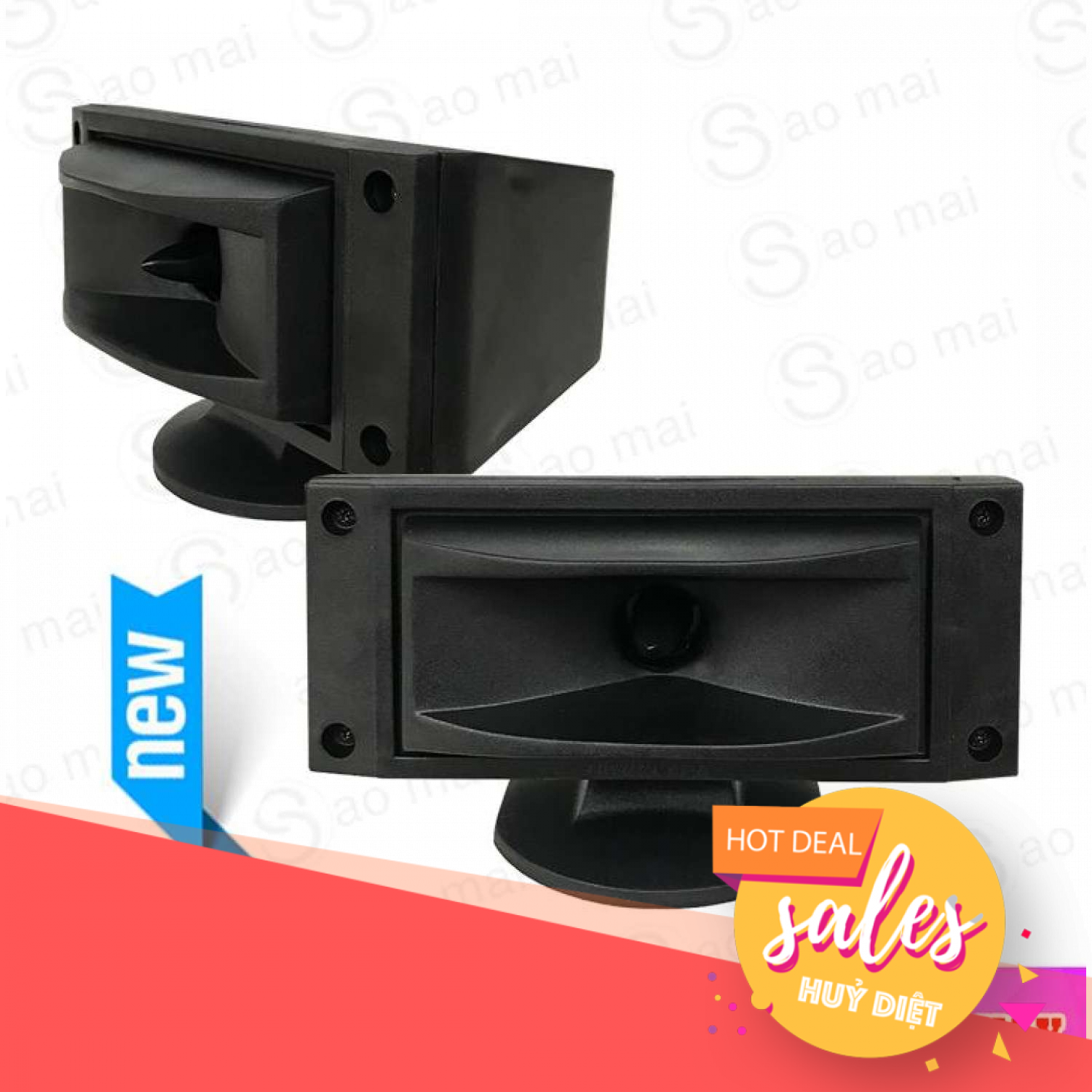 Xả hàng bày mẫu - 2 cái loa chép rời loa tăng cường tiếng treble thumper at-20 cực hay công suất 50 - 200w