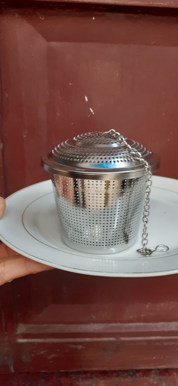 Lồng inox 304 E1 đựng gia vị phở,trà- cao 4cm, ngang 4.5cm