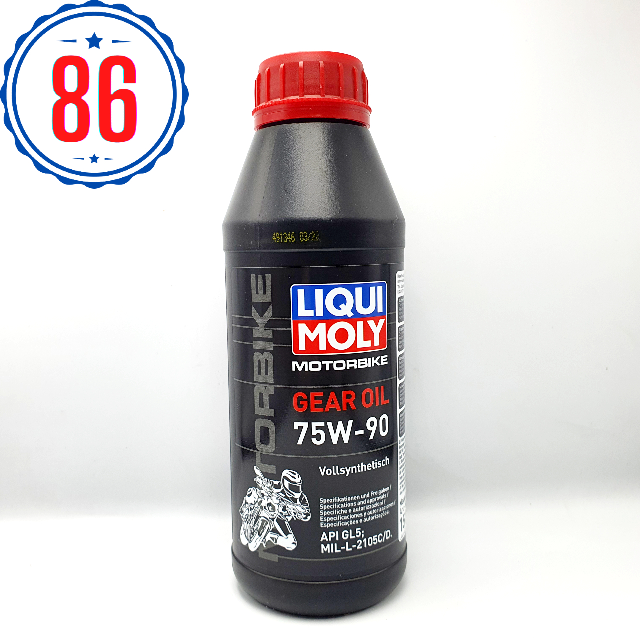 ]NHỚT HỘP SỐ(NHỚT LÁP) XE TAY GA LIQUI MOLY 75W90 500ML TẶNG ỐNG BƠM 60ML