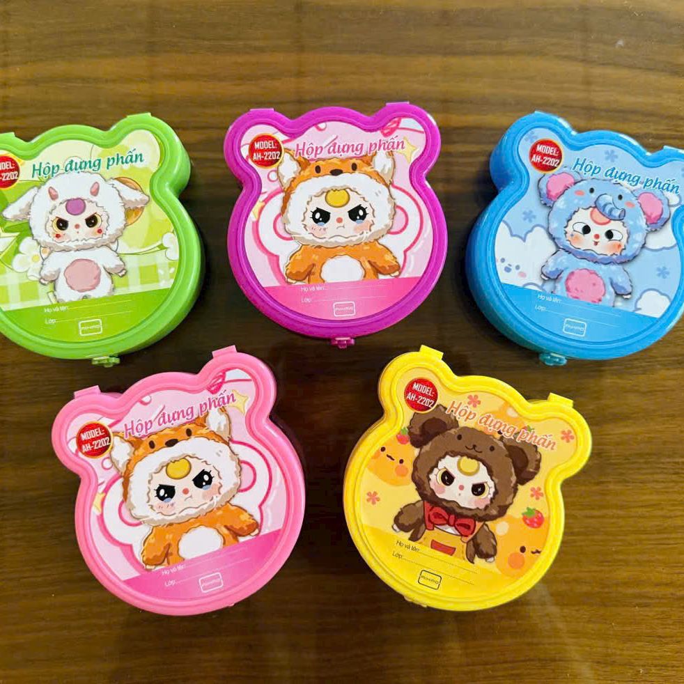 Hộp Đựng Phấn Viết Bảng Baby Three Dễ Thương Dành Cho Học Sinh