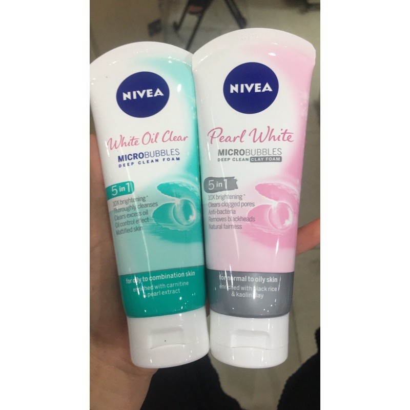 Sữa rửa mặt nivea nữ 100g