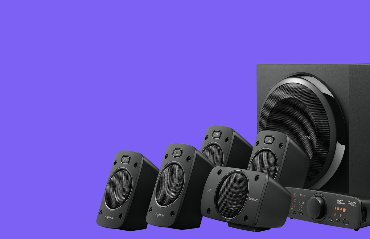 Loa Vi Tính Logitech Z906 5.1 Công Suất 1000W