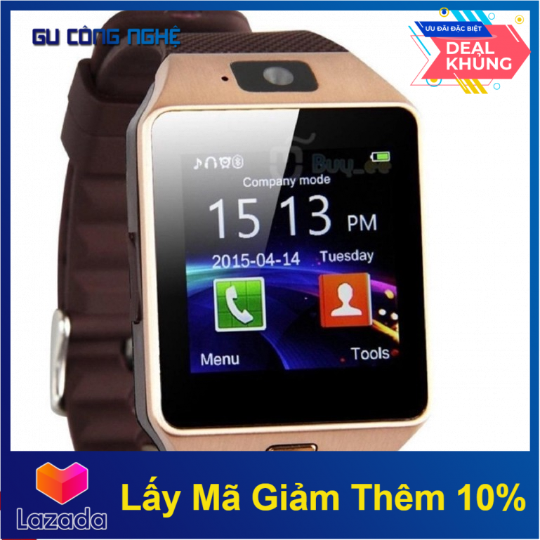 Đồng hồ thông minh smart watch uwatch dz09