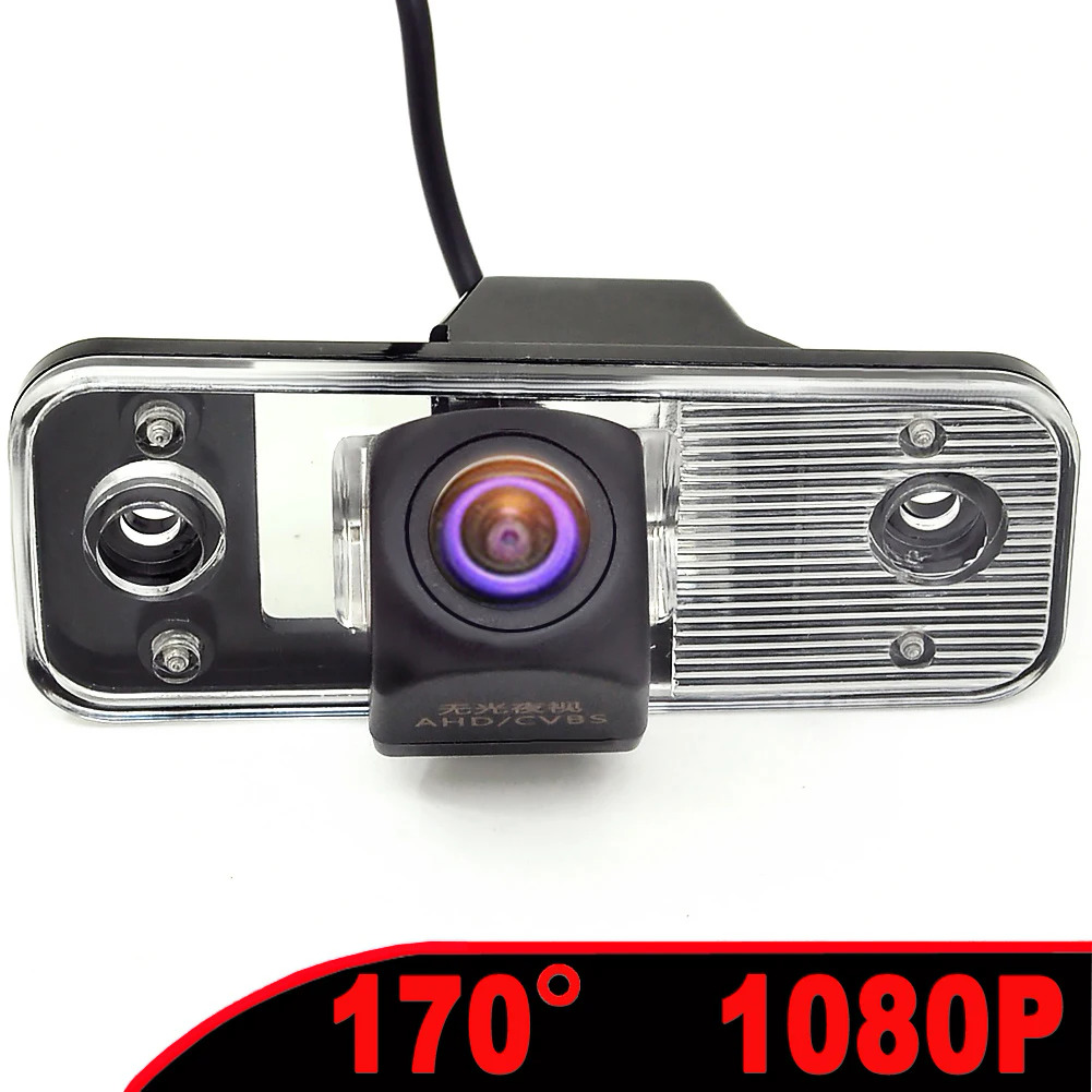 1080P AHD Fisheye xe Xem phía sau đảo ngược đậu xe sao lưu máy ảnh cho Hyundai iX25 ix45 CRETA Carens Azera Santafe 2011-2019