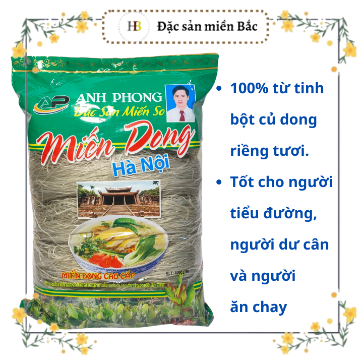Miến dong làng so - miến anh phong - gói 500gr