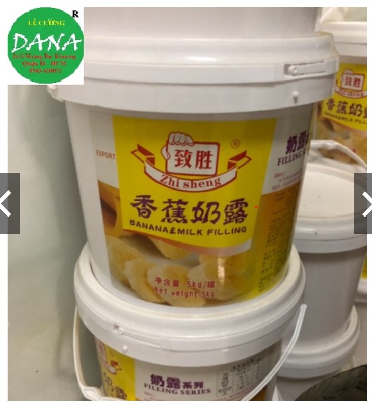 Nhân chuối làm bánh 1kg