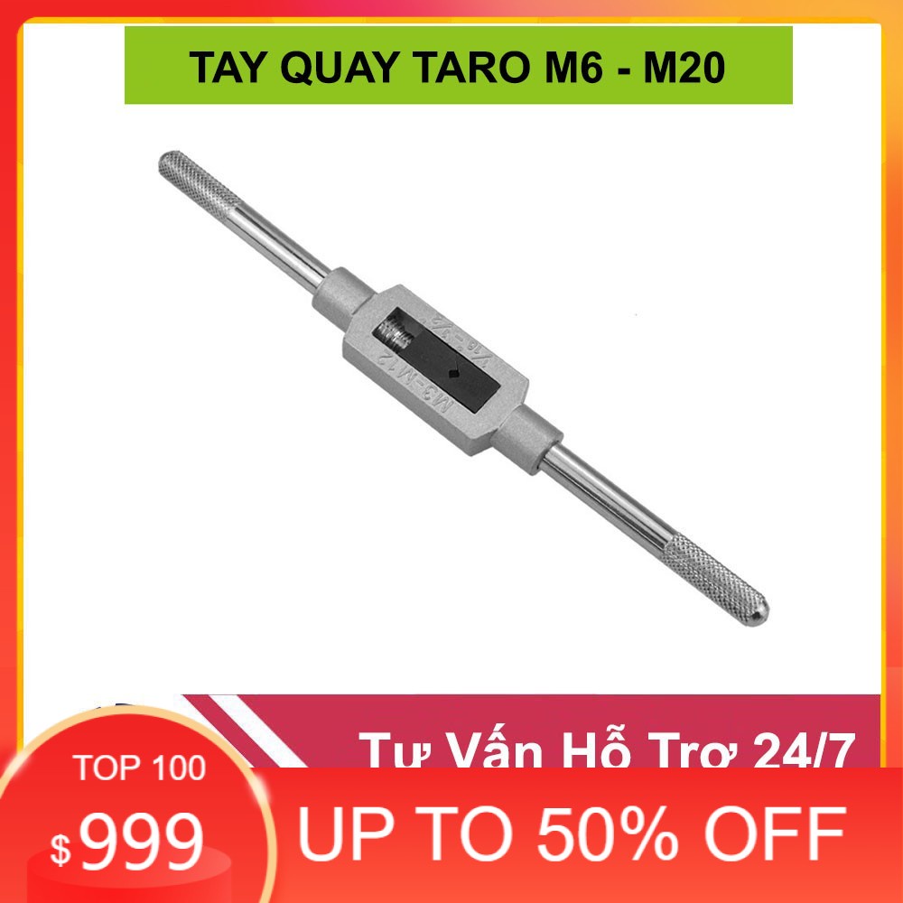 Tay quay taro ren từ m6 - m20 loại xịn