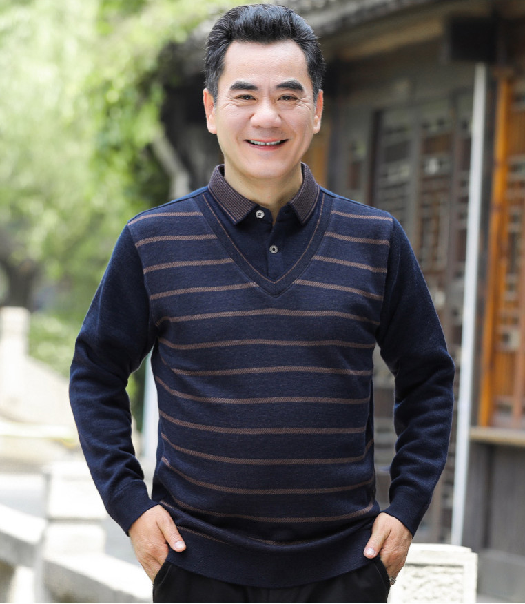 Áo len cho ông, cho bố trung niên / Áo len nam trung niên