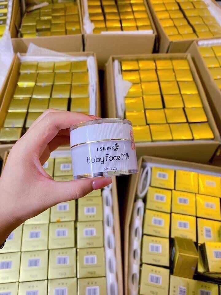 Kem sữa face baby milk cấy trắng