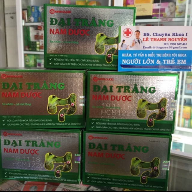 Đại tràng Nam Dược-hết nỗi đau đại tràngrối loạn tiêu hoá