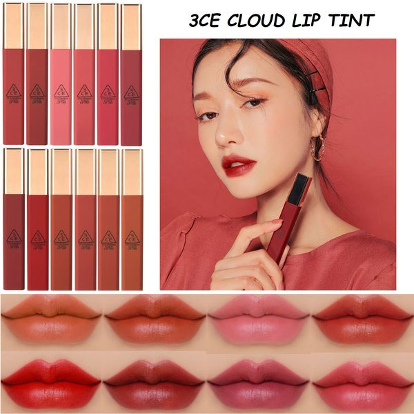 Son Kem Siêu Lì Mịn Môi 3CE Cloud Lip Tint - Beautybyco