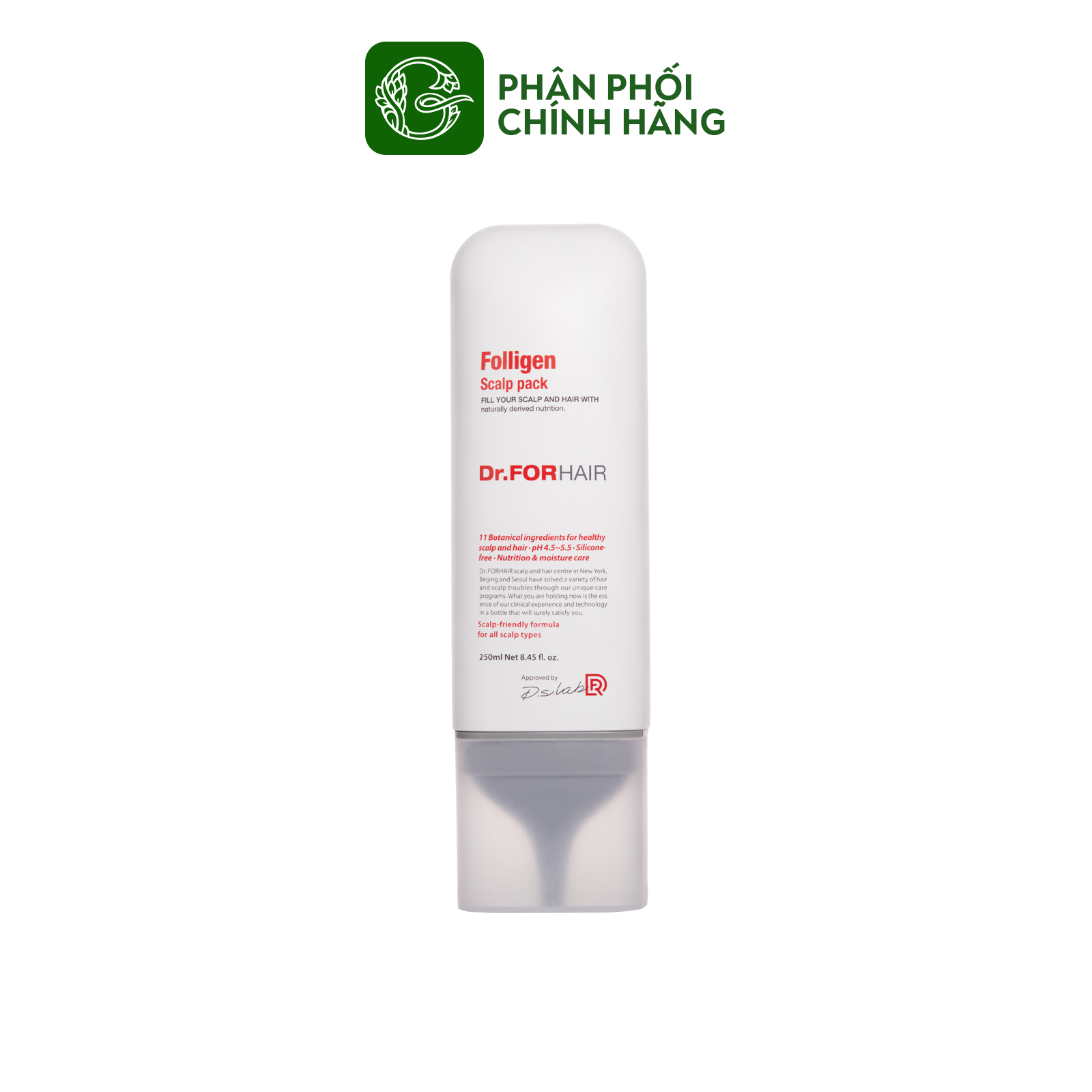 Dầu xả dưỡng tóc Dr.For Hair Folligen Scalp Pack 250ml