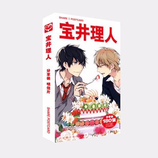 Postcard Ten count 180 ảnh hộp ảnh bộ ảnh có ảnh dán sticker lomo bưu thiếp ảnh truyện tranh anime