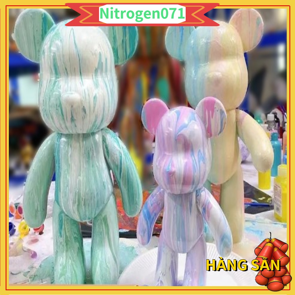 big sale DIY Bearbrick Bộ Dụng Cụ Vẽ Tranh Thủ Công Hình Gấu