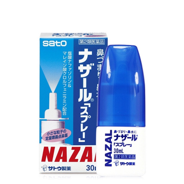 Xịt thông mũi Nazal 30ml