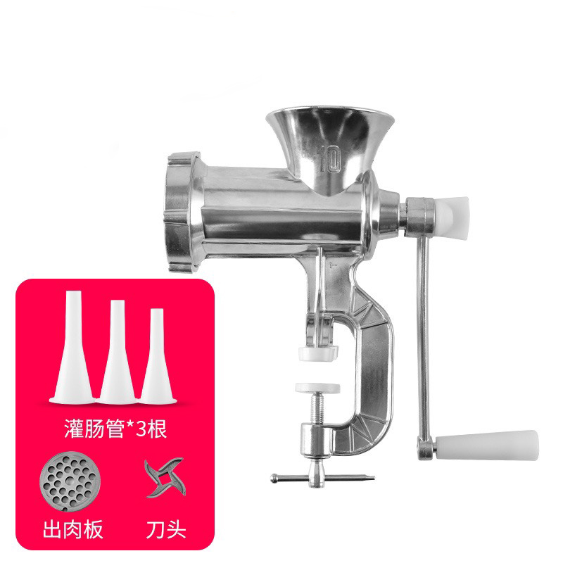 Máy xay thịt anywears bằng tay cối xay thịt cá quay tay dụng cụ xay thịt cầm tay bằng gang. bảo hành 12 tháng, máy xay thịt an toàn chất lượng
