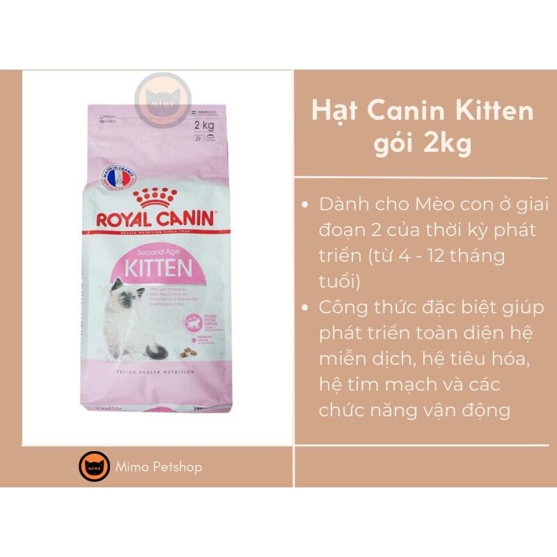 Thức ăn cho Mèo con Royal Canin Kitten 2kg