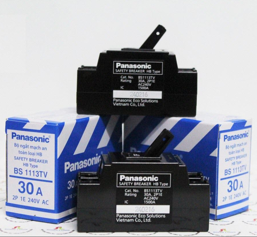 Cầu dao an toàn panasonic 30a - 40a