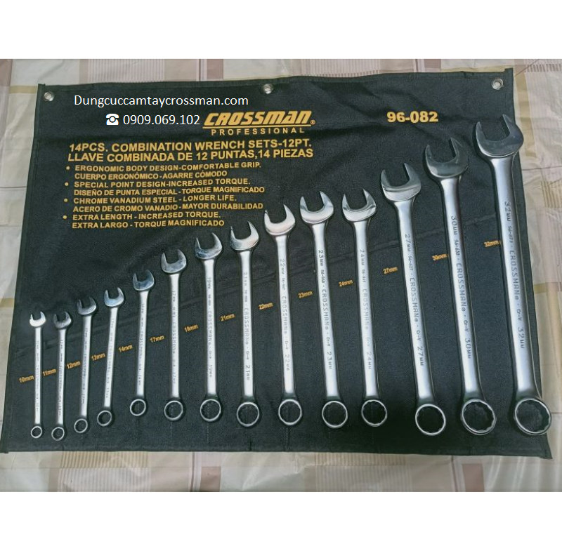 💝 bộ vòng miệng crossman 14 cái hệ mét 96-082 💝